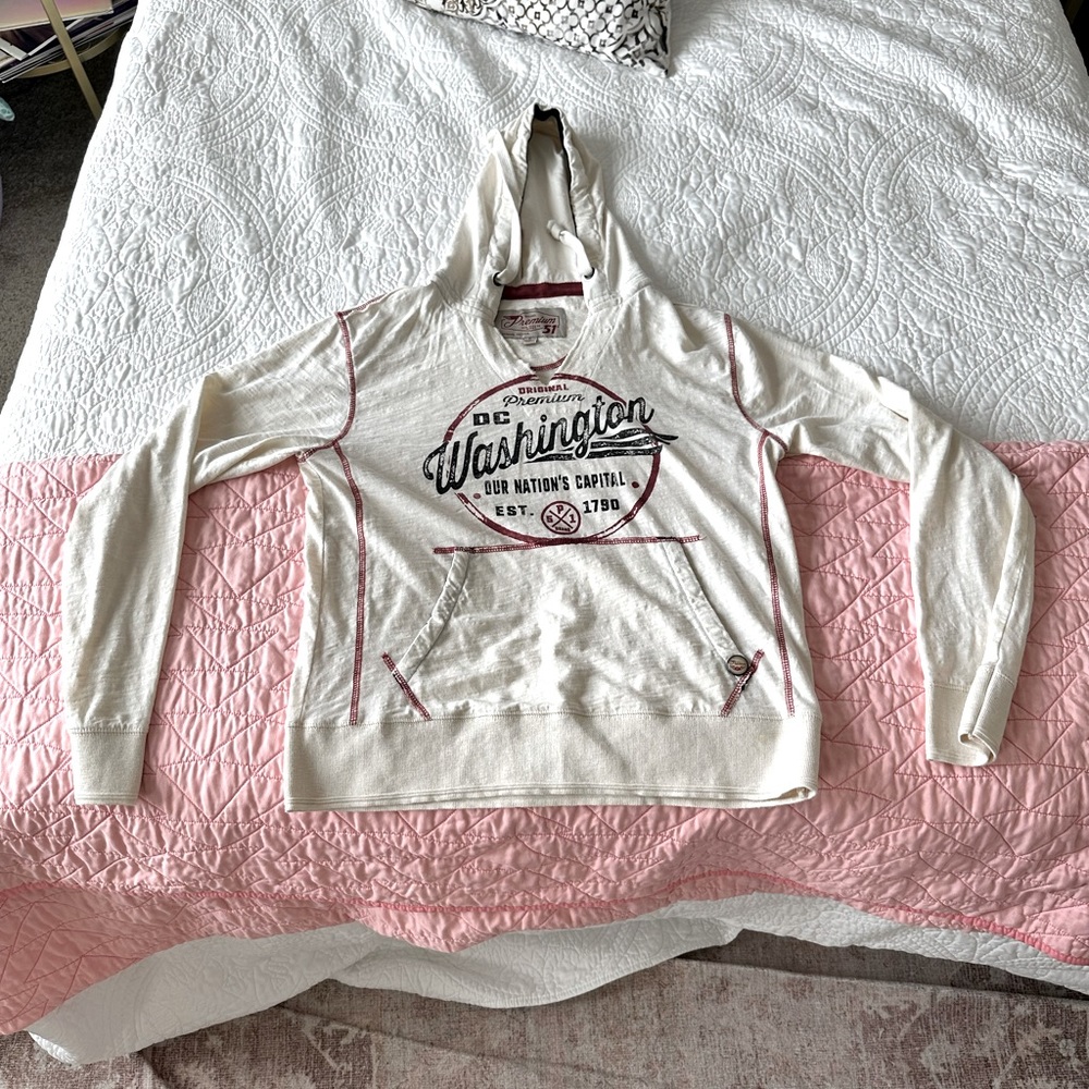 Washington DC hoodie, size small, worn once